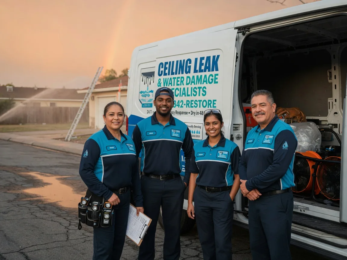 Ceiling Leak Cleanup company in Leachville, AR