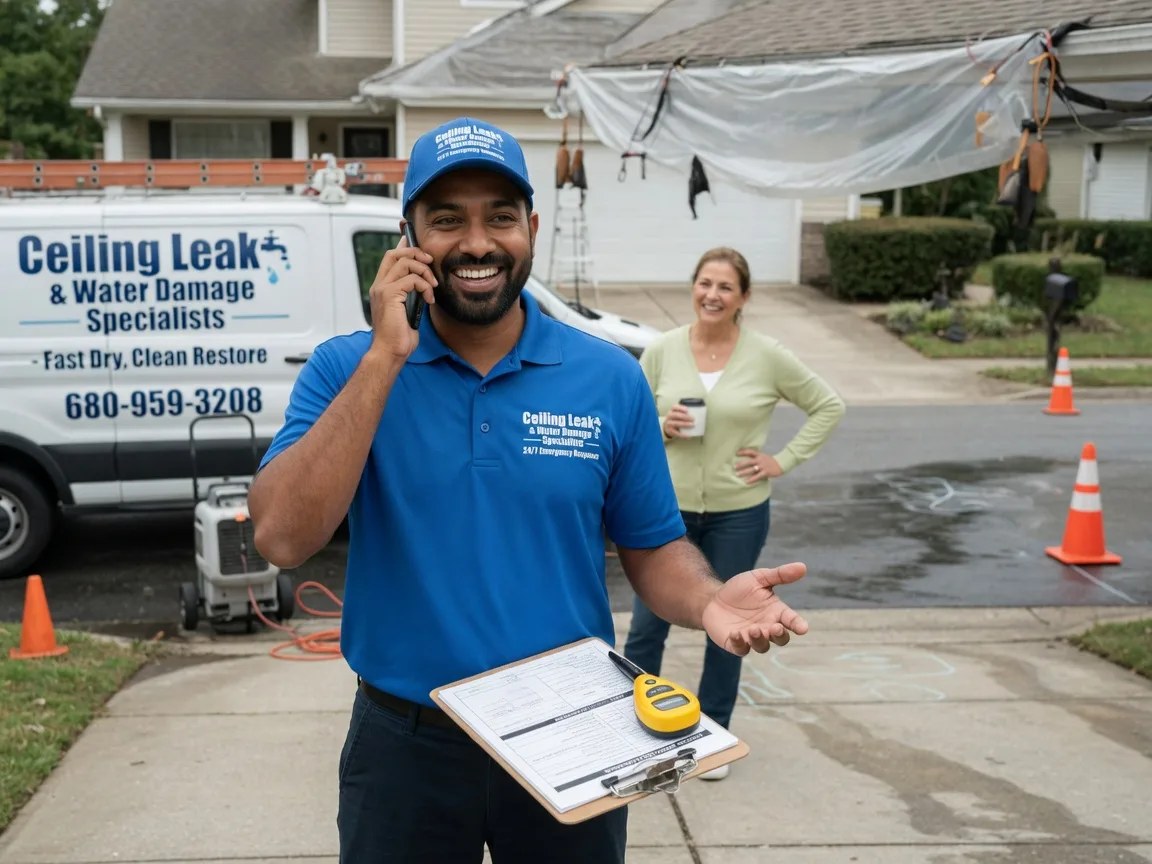 Ceiling Leak Cleanup Leachville, AR FAQs