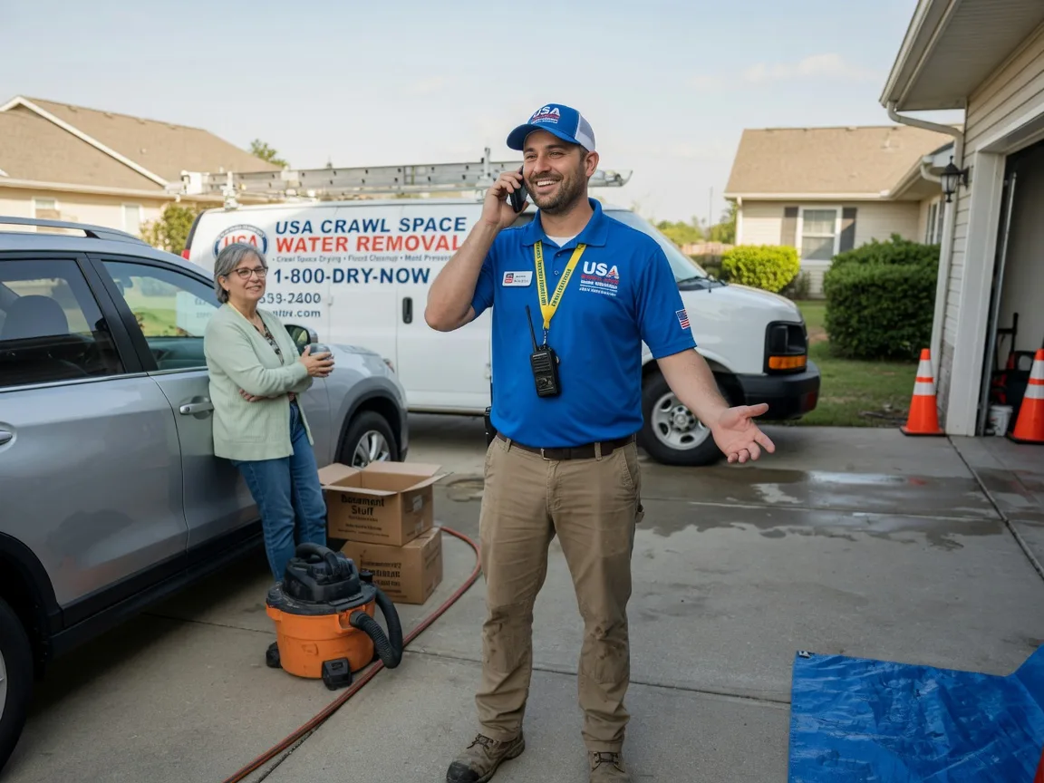 Crawl Space Water Removal Leachville, AR FAQs